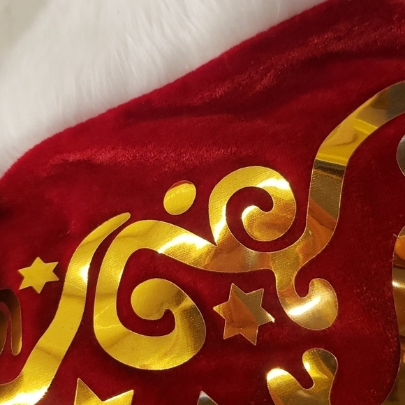 REGAL Crimson Deluxe Plush 6 Piece Santa Suit Fits XL Halloween Costume - Picture 6 of 15